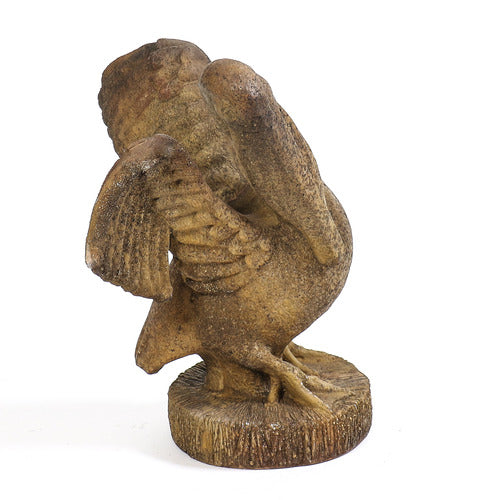 Pelican Bird Garden Statue (18 - Inch) Side View