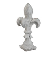 Fleur De Lis Monticello Outdoor Statue (35 - Inch)