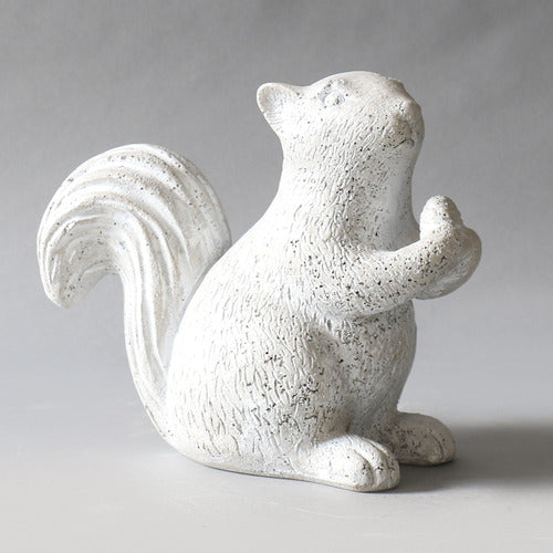 Squirrel Garden Statue (7.5 - Inch) Additional Angle