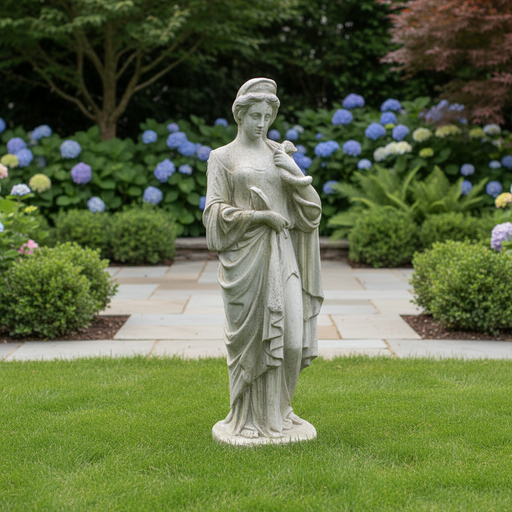 Four Seasons Summerstatue (49 - Inch) Side Angle