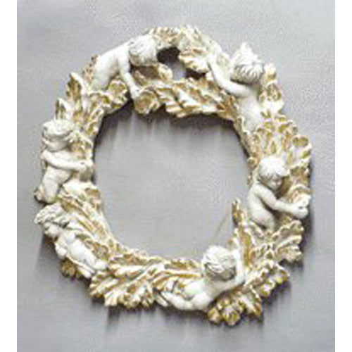 Babies In Leaves 19 Outdoor/Indoor Statue