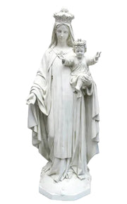 Our Lady of Mount Carmel with Jesus Statue (60 - Inch)