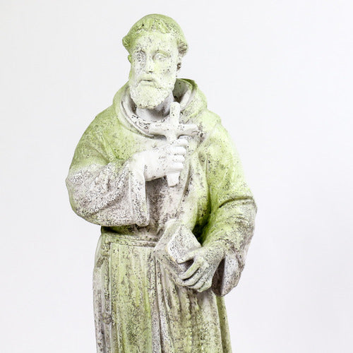 Saint Francis Holding Cross 38 Outdoor/Indoor Statue
