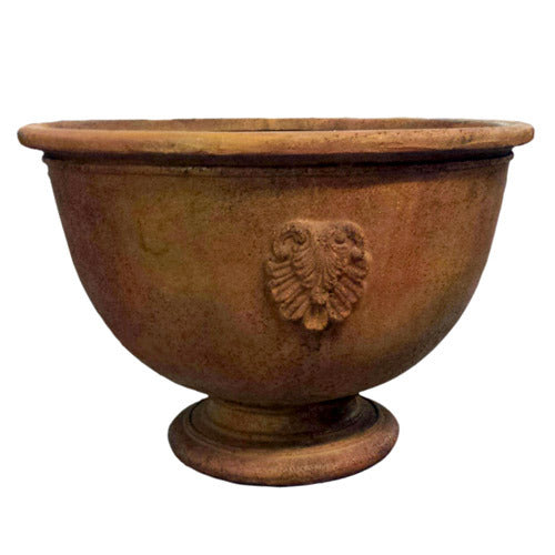 French Anduze Urn Wide Outdoor/Indoor Statue
