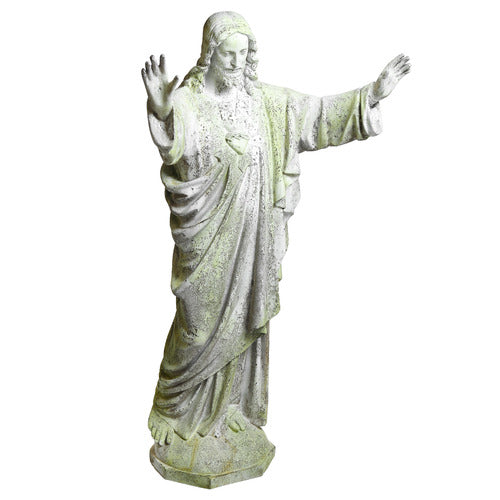 Jesus Sacred Heart Blessing 60 Outdoor/Indoor Statue