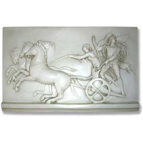 Chariot Of Fire 24"" H Outdoor/Indoor Statue