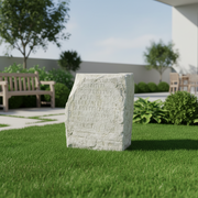 San Pio Outdoor Statue (25 - Inch) Side Angle