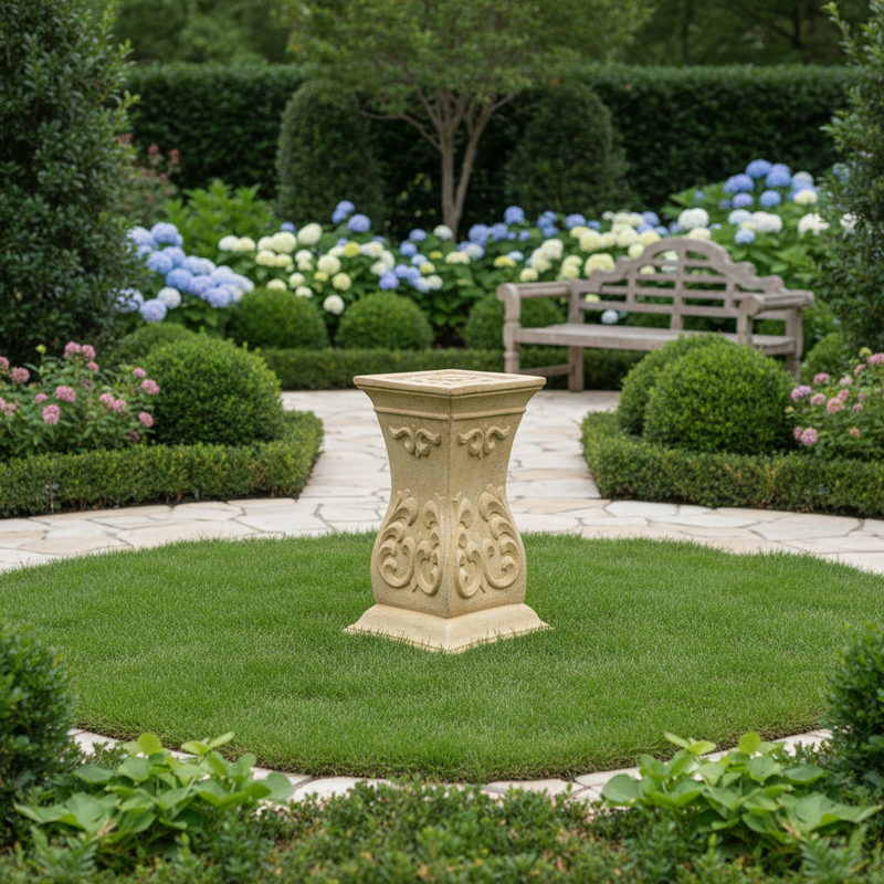 Russo Outdoor Statue (28 - Inch) Side Angle