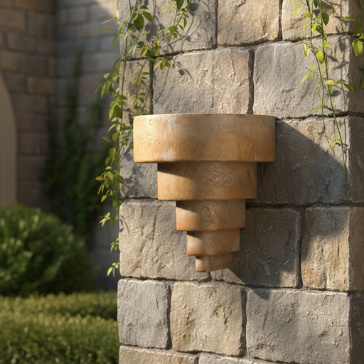Kelmont Sconce Outdoor Bracket (20 - Inch) Side Angle