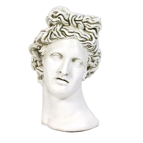 Apollo Head Planter 17 Outdoor/Indoor Statue