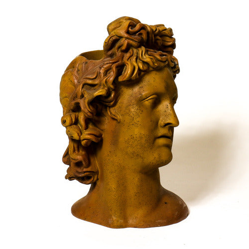 Apollo Head Planter 17 Outdoor/Indoor Statue