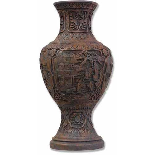 Cinnabar Vase 20 Outdoor/Indoor Statue