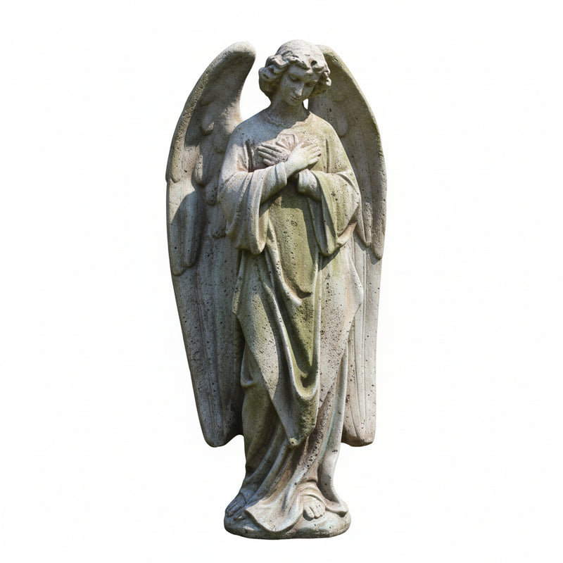 Sympathy Praying Angel Outdoor Statue (18 - Inch)