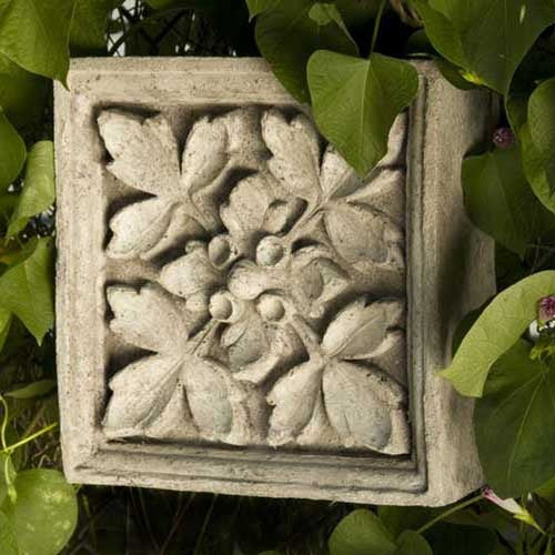 Windsor Garden Plaque (4.0 - Inch) Side View