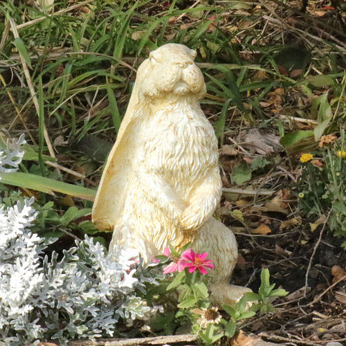 Rabbit Garden Statue (13 - Inch) Additional Angle