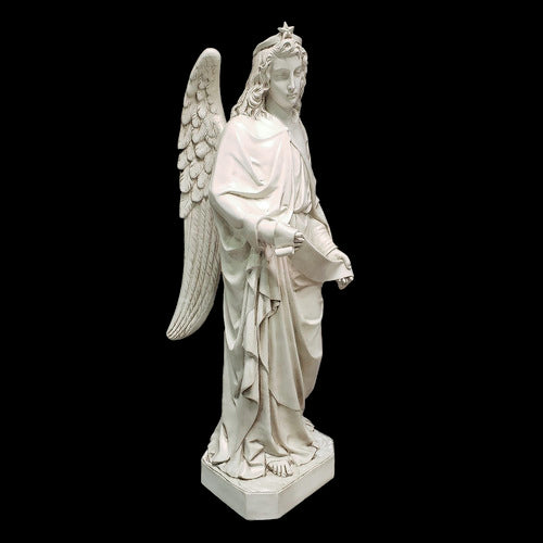 Female Winged Heavenly Angel  Outdoor Statue (58-Inch)