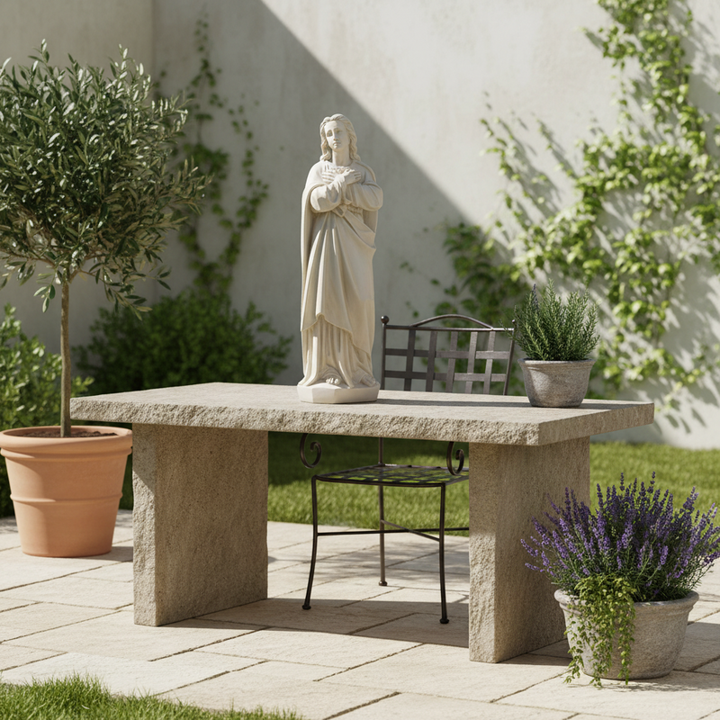 Saint John at the Crucifixion Statue (42 - Inch) Side Angle