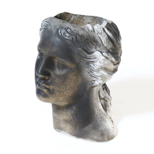 Venus Head Planter 13.5 H Outdoor/Indoor Statue