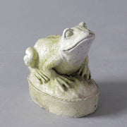 Bitty Frog Statue (4 - Inch) Side Angle View