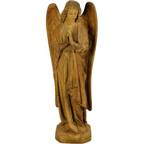 Innocent Praying Angel Outdoor Statue (25 - Inch)