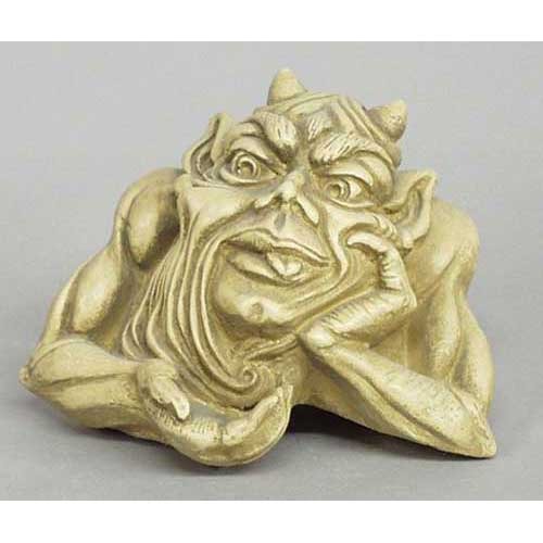 Seymour Sitter Gothic Outdoor Statue (4-Inch)