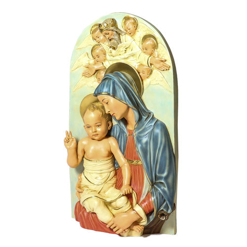 Mother and Child in Heaven Statue (38 - Inch)