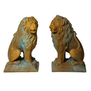 Sitting Lion Garden Statue (24 - Inch)