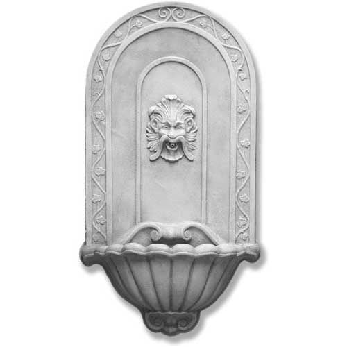 Lifesize Greenman Lion Head Wall Fount  (40-Inch)