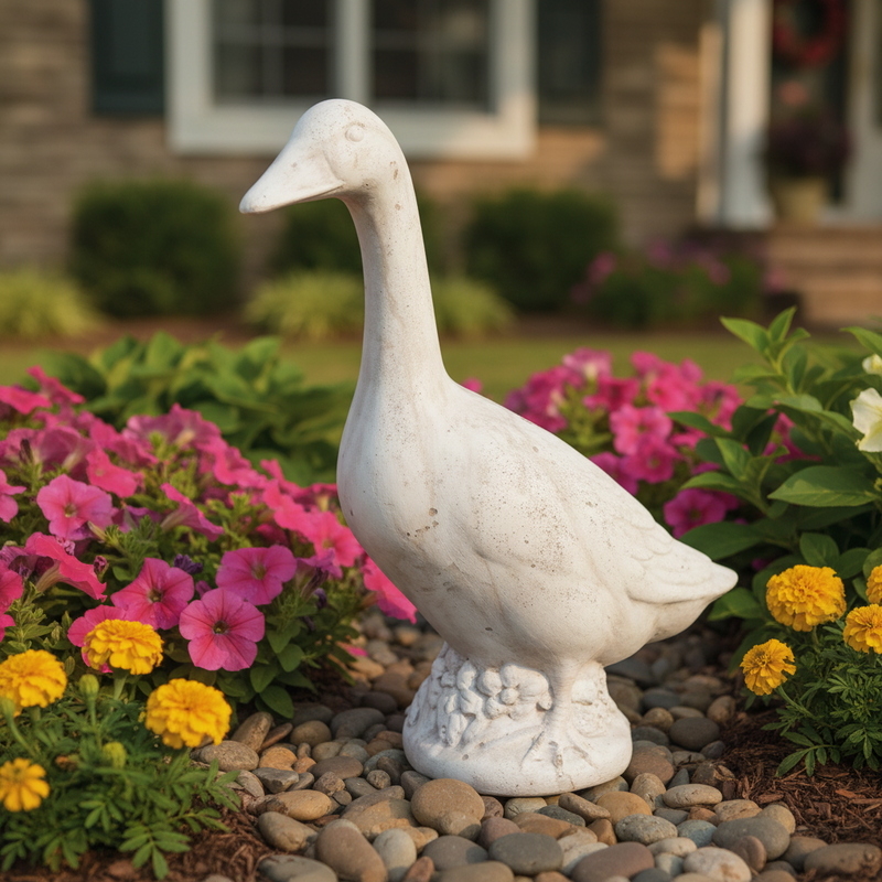 Garden Goose Statue (22.5-Inch)