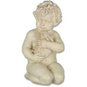 Adorable Cherub Outdoor Statue (17 - Inch)