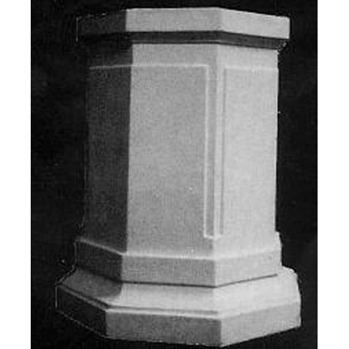 Eight Sided Pedestal 30 Outdoor/Indoor Statue