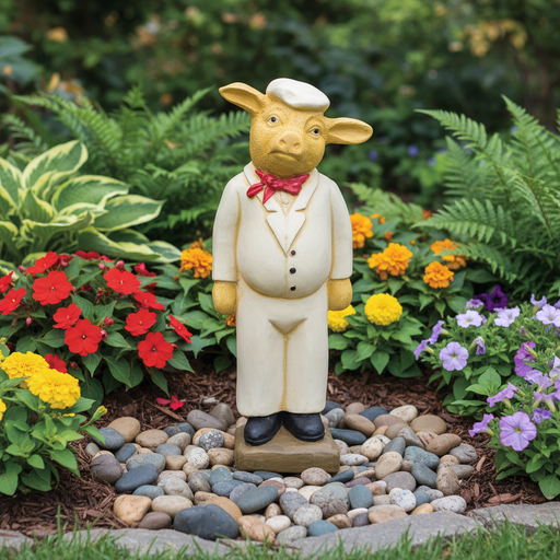 The Butcher Statue (10 - Inch) Side Angle