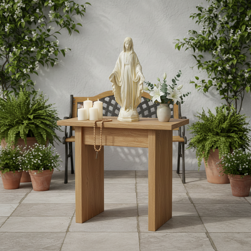 Marystatue (21 - Inch) Side Angle