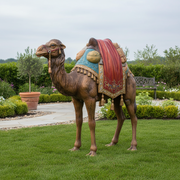 Camel Statue for Religious Scenes (82 - Inch) Side Angle