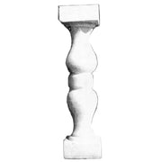 Double Bellies Baluster Outdoor (18 - Inch)
