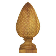 Pineapple Finial Outdoor Statue (32 - Inch) Side View