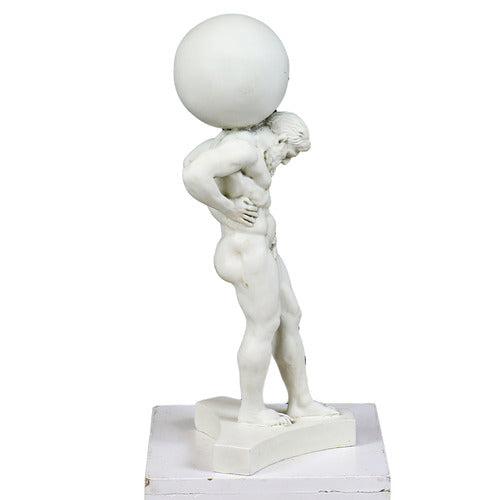Atlas Holding Sphere Statue (15 - Inch)