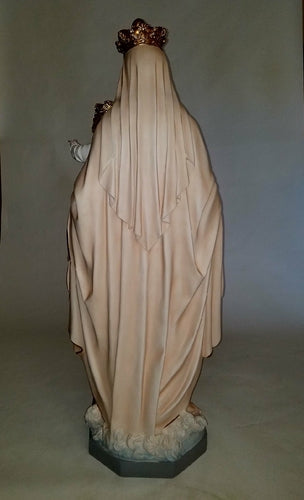 Our Lady of Mount Carmel Statue (60 - Inch) Side View