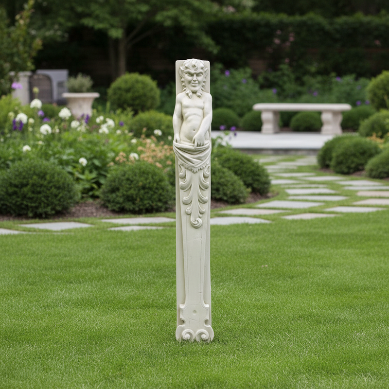 English Abbey Rel Outdoor Statue (31-Inch)