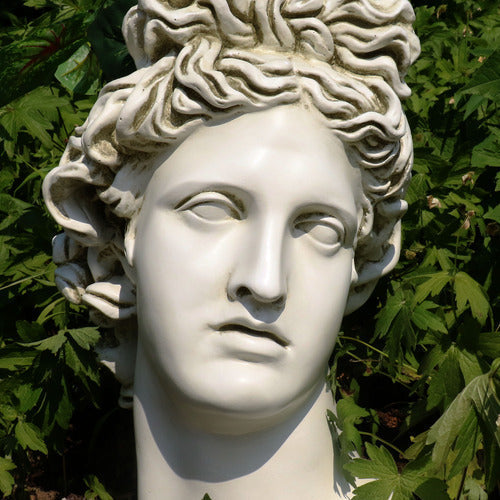Apollo Head Planter 17 Outdoor/Indoor Statue