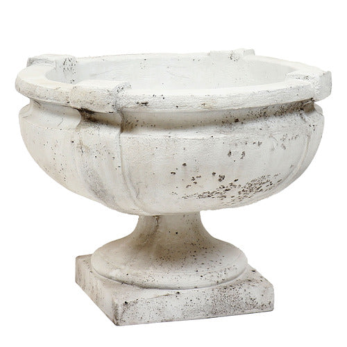 Smooth Strap Urn 15 Outdoor/Indoor Statue