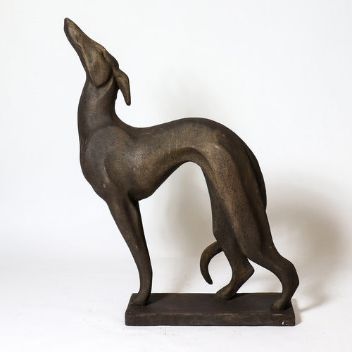 Greyhound Dog Garden Statue (37 - Inch) Different Angle