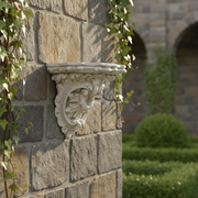 Silver Outdoor Bracket (7 - Inch) Side Angle