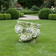 Della Robbia Outdoor Statue (12 - Inch) Side Angle