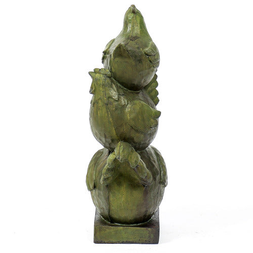 Rooster Garden Statue (17 - Inch) Different Angle