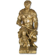 Lorenzo De Medici Statue (17 - Inch) Side View
