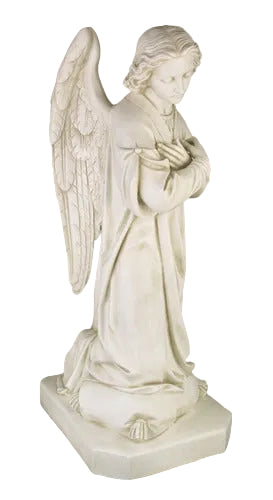 Sympathy Winged Angel Outdoor Statue (39 - Inch)