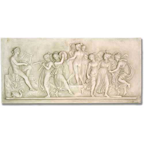 Apollo & Muse Med Outdoor/Indoor Statue