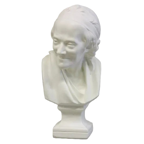 Classical European bust sculpture with ornate detailing, featuring a distinguished male figure in Renaissance style.
