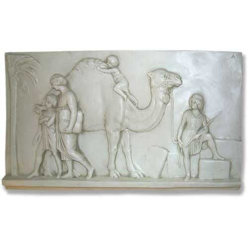 Child On Camel Slab A Outdoor/Indoor Statue